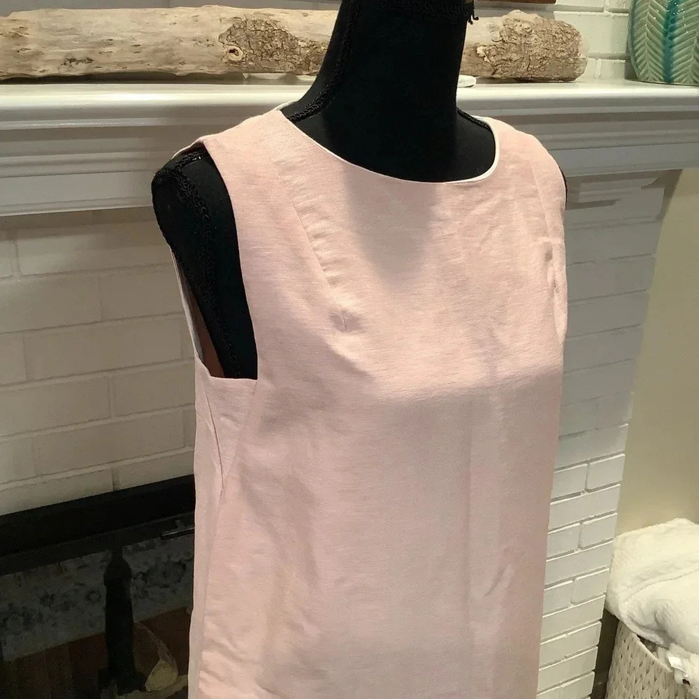 #5 Gorgeous HYPR Pink Shimmer Slip Dress Size Medium - Picture 2 of 12